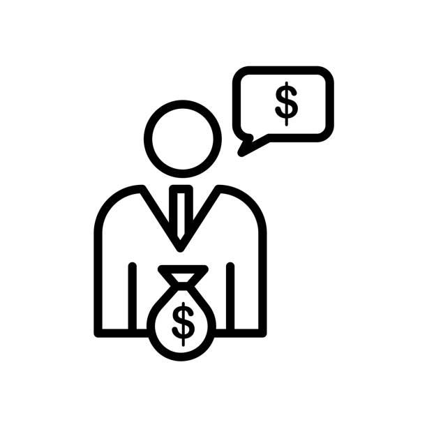 cfo icon isolated on white background for your web and mobile app design